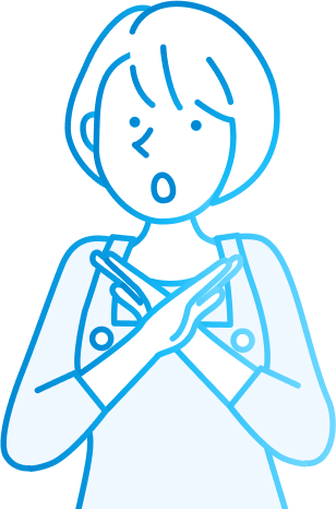 医療保険なし女性イラスト