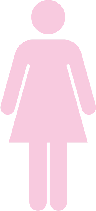 がん率女性イラスト本体