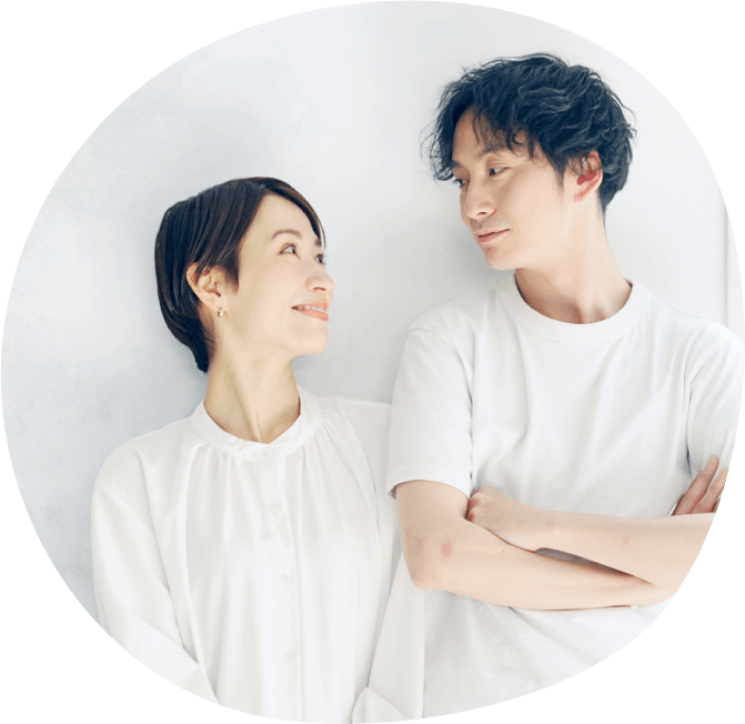 夫婦の写真