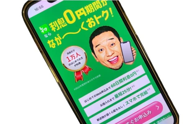 レイク審査の流れ